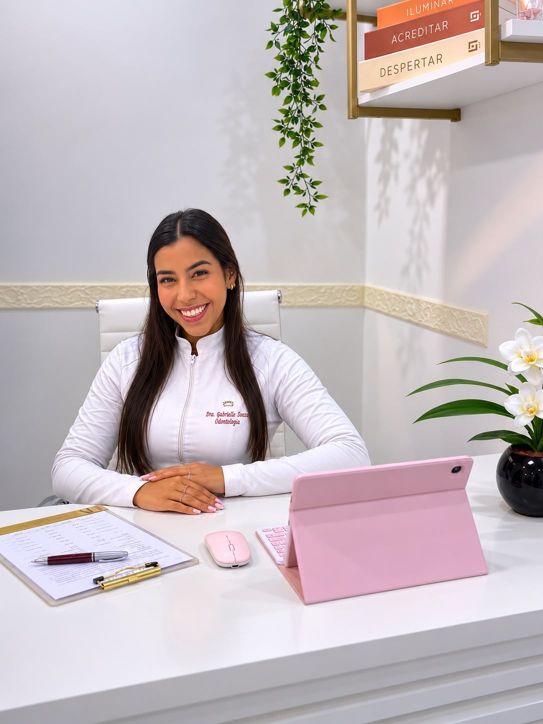Dra. Gabrielle Souza, cirurgiã-dentista da Prime Odonto Mutinga